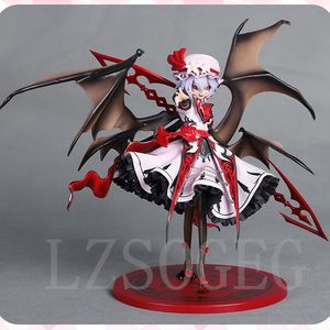 재미있는 장난감 quesq touhou 프로젝트 Remilia scarlet koumajou densetsu ver. 1/8 스케일 PVC 액션 피겨 애니메이션 그림 모델 장난감 인형