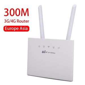Roteadores Europa de 150 Mbps Desbloqueados WiFi Roteadores 4G LTE CPE Router Mobile LAN Suporte por porta SIM Cartão portátil do roteador sem fio WIFI 4G roteador