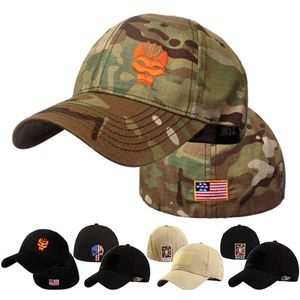 Snapbacks 2022 Nowa czapka baseballowa nowa armia zapieczętowana Summer Sun Button taktyczny Hip Hop Hat G230529