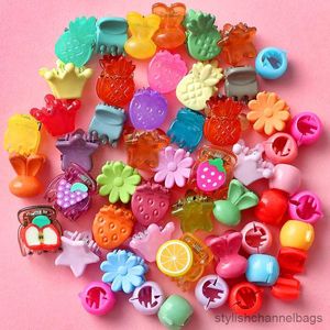 Other Small Catch Hairpins Flower Hair Clips Hair Girls Candy Color Sweet Cute Hairpin Kids Headwear Gift