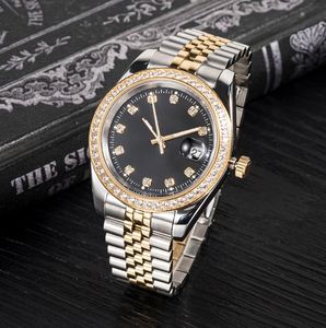 U1 With diamond Mens watch Date just sapphire mirror 41mm automatic 2813 Movement 36mm ladies watches 904L stainless steel strap rolej waterproof Orologio jason 007
