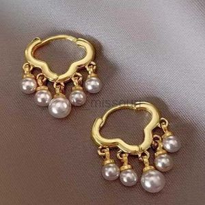 Stud Brand New 2022 South Korea Fashion Baroque Pearl Earrings For Women Girls Exquisite Luxury Wedding Party Fashion Jewelry Gift J230529