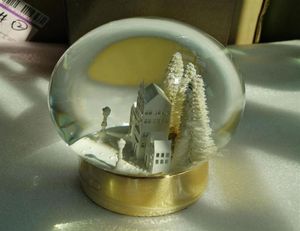Christmas Tree Snow Globe Home Decoratie met kerstboom in Crystal Ball Special Novelty VIP Gift met cadeaubon24341114885