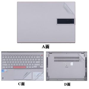 Skins Ganzkörperaufkleber Hautschutz für ASUS Zenbook 14x OLED UX5400 UX5400EG UX5401 UX5401E UX5401ZAS Laptop Vinyl -Aufkleberabdeckung