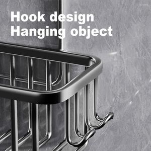 Hooks Good High Fence No Drilling Body Wash Bathroom Shelf Stuffs Storage