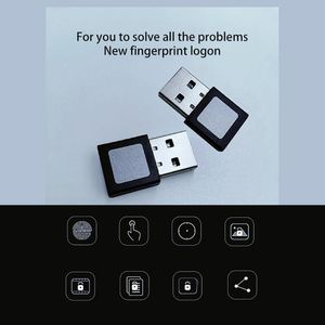 Gadgets Windows 7/8/10 Mini USB Parmak İzi Okuyucu Masaüstü Bilgisayar Parola Tanıma Kilidini Açma Otomatik Parmak İzi Önyükleme