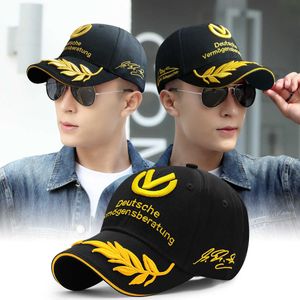 Snapbacks Spring summer wheat embroidered baseball cap for men and women outdoor sports racing helmets sun protection visitors G230529