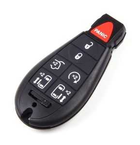 New Keyless Remote Replacement Car Key Fob Shell Case For Chrysler Town Country Dodge Grand Caravan Remote 7 Buttons Key Fob6470397