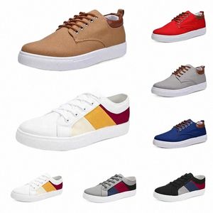 men casual shoes canas sneakers black white blue red brown navy taupe yellow mens trainers outdoor jogging walking three p1yN#
