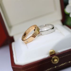 designer ring for women men gold ring CNC 925 silver diamond luxury jewelry love rings lady girl gift