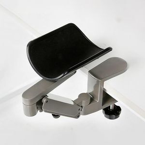 Kuddar Ergonomisk handledsstöd justerbar arm vila 360 grader roterbar datormetall hand dragarm handledsstöd mus pad handfäste