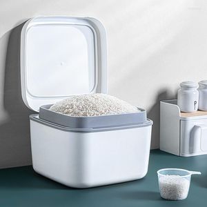 収納ボトルキッチンボックスシールライスバケツ5 kg家庭用プラスチック容器の湿気と昆虫の耐性