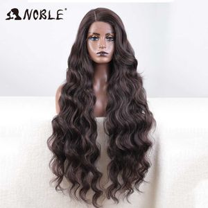 Synthetic Lace Front Wig Long Wavy Side Part Body Wavy Lace Front Wig For Women Lace Front Wig Blonde Cosplay Wig 230524