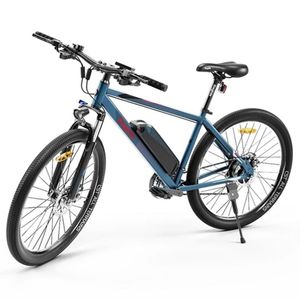 Eleglide M1 Electric Bike Upgradeバージョン27.5インチ250Wホールブラシレスモーター36V 7.5AHリムーバブルバッテリー25km/h速度シマノシフター21速度65kmまで