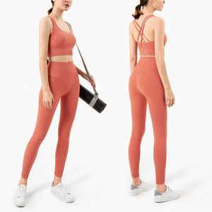 Roupa de ioga vnazvnasi ioga cenário de ioga e tops fitness sports ternos de ginástica vestuário de ginástica yoga leis sem costura correndo mulheres tops pant 230526