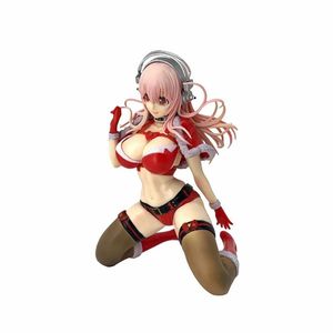 Funny Toys Nitro Super Sonic Super Sonico Christmas Ver. PVC Action Figure Anime Sexy Figure Model Toys Collection Doll Gift