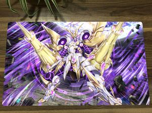 Spoczywa Yugioh Vrains AccessCode Talker TCG MAT Anime Trading Game Mat CCG Playmat Antislip Mouse Pad 60x35cm Bezpłatna torba