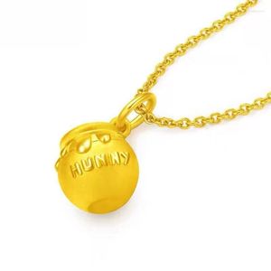 Pendant Necklaces Honey Pot Necklace Simple Sweater Chain Clavicle Fashion Jewelry Gift For Girlfriend Wife Mom