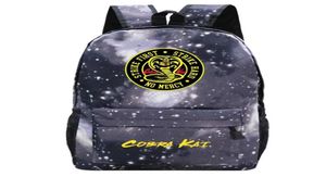 Backpack Cobra Kai School Teen Boys Girls Tassen Backpacks Student039S Travel Fashion Kids Back Pack Nylon Schoolbag6094668