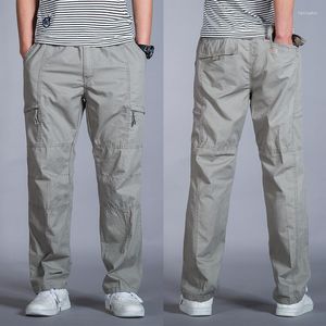 Calças masculinas Musim Panas Tipis em geral Lurus Katun Longgar Super Besar Modis Nyaman Kasual Celana Polos Warna Ukuran M-5xl 6xl