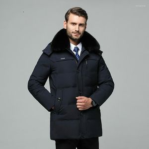 Piumino da uomo Cappotto lungo invernale da uomo Cappotti d'anatra Caldo Plus Size Piumino da uomo Piuma Doudoune Homme 8-788 KJ3047 S