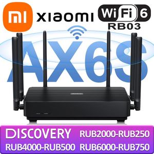 Routrar Xiaomi Redmi Ax6s WiFi 6 Wireless Mesh Router 3200 Mbps 2.4G 5GHz DualFrequency 256MB Signalförstärkare WiFi Upprepa nätverk