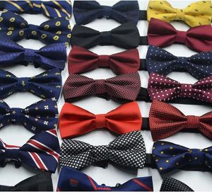 Yeni Unisex Erkek Kadın Bowties Nazik Erkek Bağları Yay resmi ticari kravat partisi smokin klasik kelebek papyon polka nokta çizgileri