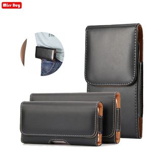 Universal Leather Phone Bag for Samsung galaxy A12 A02 A02S A32 A42 A52 A72 A82 5G F61 F62 A03S A22 4G Waist Belt Case Holster