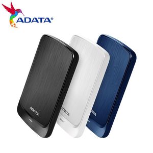 ADATA USB 3.2 Gen 1 2TB HV320 HDD 1TBストレージディスクモバイルハードドライブスリムポータブル外部ハードディスクドライブデスクトップラップトップ用