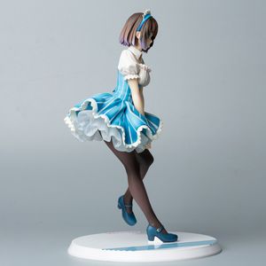 Funny Toys How to Raise a Boring Girlfriend Saenai Katou Megumi Lingerie Fine maid PVC Action Figure Anime Figure Model Toys Dol