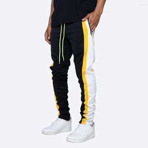 Męskie spodnie męskie joggery swobodne mężczyzn dna dna drotnie dres hip hop streetwear chude spodnie jogger swearpants to tor sportowy