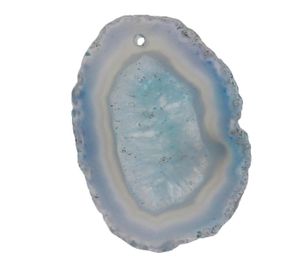 Natural agate slice necklace pendant whole agate windbell slices pendant scenery piece pendant18042416724531
