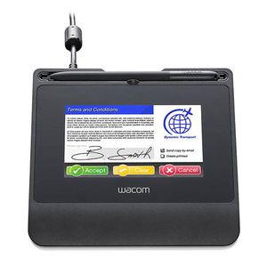 Tabletler WACOM STU540 LCD İmza Tablet Pad Renk Ekranı 5 