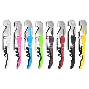 DHL Corkscrew Wine Bottle Openers Multi Colors Double Reach Wine Beer Bottle Opener Home Kitchen Tools FY3785 I0529