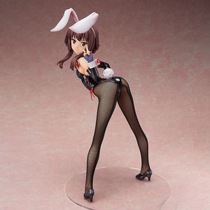 Roliga leksaker som frigör Konosuba gudar välsignelse över denna underbara värld! Megumin Bunny Ver. PVC Action Figur Anime Figure Model Toys