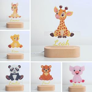 Night Lights Creative 3D Lamp Acrylic Desktop Nightlight Boys and Girls Holiday Gift Decorative Bedroom Bedside Table