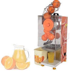 Großhandelspreis Schreibtischtyp Kleine Zitrus-Orangen-Automatik-Entsafter-Maschine Kommerzielle automatische Orangen-Entsafter-Maschine