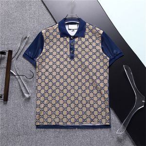 2023 ربيع الصيف مان مصمم للرجال البولوسات tirt tees راقية الخطاب خطاب القطن الخامس عنق امرأة tshirts الرجال Tees Tees الفاخرة عرض الزوجين الملابس الآسيوية الحجم