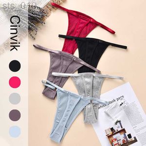 Briefs Panties CINVIK Sexy Women Panties Cotton Thongs G-string Underwear Briefs Low-rise Female Panties Sexy Ladies Briefs Underpants Tangas J230530