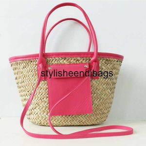 Stylisheendibags Totes Summer Beach Bag designer wicker woven axel crossbody väskor lyxig avslappnad stor kapacitet tote rotting kvinnor stora handväskor purs