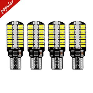 Yeni 4x T10 W5W T15 W16W Araba LED Işıklar Kanbus Araba İç Aksesuarlar İçin 4014SMD LAMBA KAYALI TERCİ IŞIK 6000K BEYAZ 12V