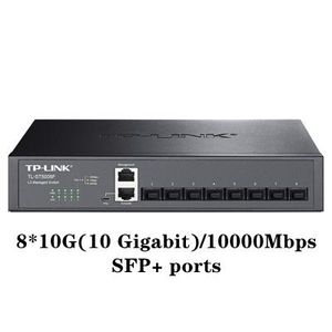 Przełączniki TPLINK TLST5008F 10 Gigabit Switch All 8*10000 Mbps 3ayer Management 10GBE 10G 10GB 10Gbps SFP+porty