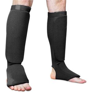 保護ギアテコンドーシンガード空手スポーツスポーツMuay Thai MMA Kickboxing Empep Guard Sparring Sparring Leg Kick Pads 230529