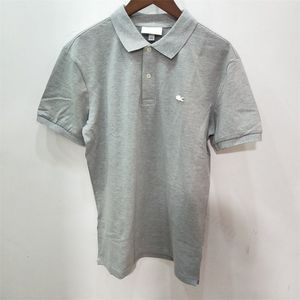 メンズクロコダイルポロスTシャツ男性ポロホムサマーシャツ刺繍TシャツハイストリートトレンドシャツトップティーS-2xl 110