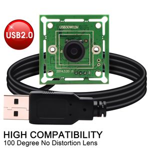 Web Kameraları Geniş Açılı 100 Derece VGA 640*480p 32*32/26*26mm Mini Webcam Kamera Modülü CMOS OV7725 PC bilgisayar için sensör kamera