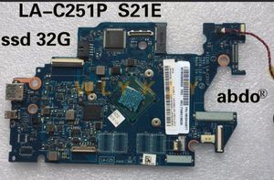 Motherboard for Lenovo S21E S21E20 AIZ30 LAC251P Laptop motherboard tablet motherboard CPU N2840 2G SSD 32G 100% Test OK