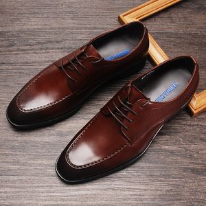 Ślubne buty sukienki oryginalne skórzane luksusowe Oxfords buty man czarny burgundowy koronkowy kwadratowy palec palca męski formalne skórzane buty