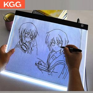 Tablets A3/A4/A5 Three Level Dimmable Led Light Copy Drawing Board Pad Tracing Light Box Eye Protection Easier for Diamond Painting Toy