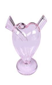 Knokkels Love Glass Bong Handpijp Hookahs Hart Valentine039S Day Gift Dab Rig BOLT BUBBLER RECYCLER WATERPIJPEN7645946