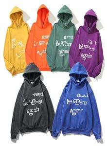 Designer Cpfm felpa con cappuccio Kanyes Fashion Wests Luxury Hoody con ye must be born again stampa di lettere Pullover con cappuccio da uomo e W1393872